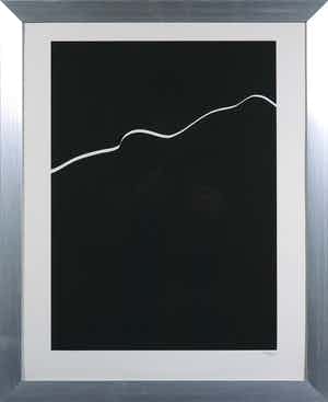 Harry van Kuyk - Zeefdruk uit het portfolio Grafinu - Ingelijst verkocht voor € 1!