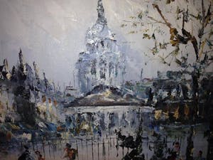 Randell Davey - Winter scene kopen? Bied vanaf 700!