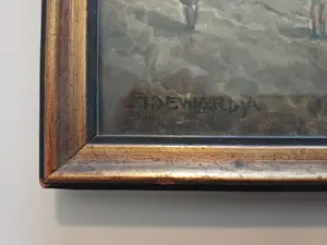 Soewardja - Zeegezicht, strand met vissersboten kopen? Bied vanaf 25!