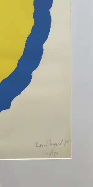 Bram Bogart - Geel- blauw kopen? Bied vanaf 795!