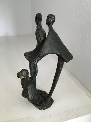 Corry Ammerlaan - Sculptuur “ Happy Family “ kopen? Bied vanaf 35!
