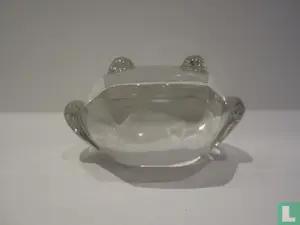 Val-Saint-Lambert - Kristallen press papier - 2 stuks: grote kikker & boomkikker kopen? Bied vanaf 80!