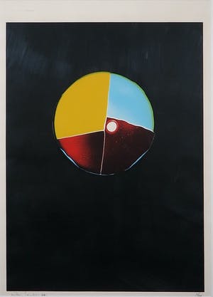 Willem Sanders - Zeefdruk, Harmonized Hope- Ingelijst (Groot) kopen? Bied vanaf 1!