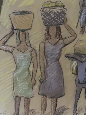 Otto van Rees - Damatië ‘53 - gemengde techniek kopen? Bied vanaf 250!