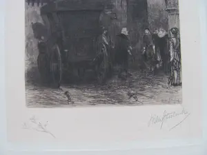 Willem Steelink (jr.) - potloodgesigneerde ets kopen? Bied vanaf 25!