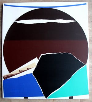 Nic Blans (jr.) - acryl op doek: Slightly middle European - 1994 kopen? Bied vanaf 1!