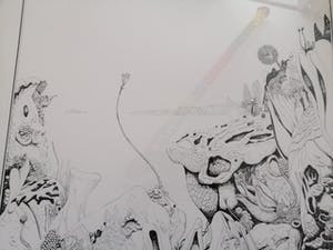 Victor Linford - Surrealistische compositie Zeefdruk 60/150 Handgesigneerd kopen? Bied vanaf 30!