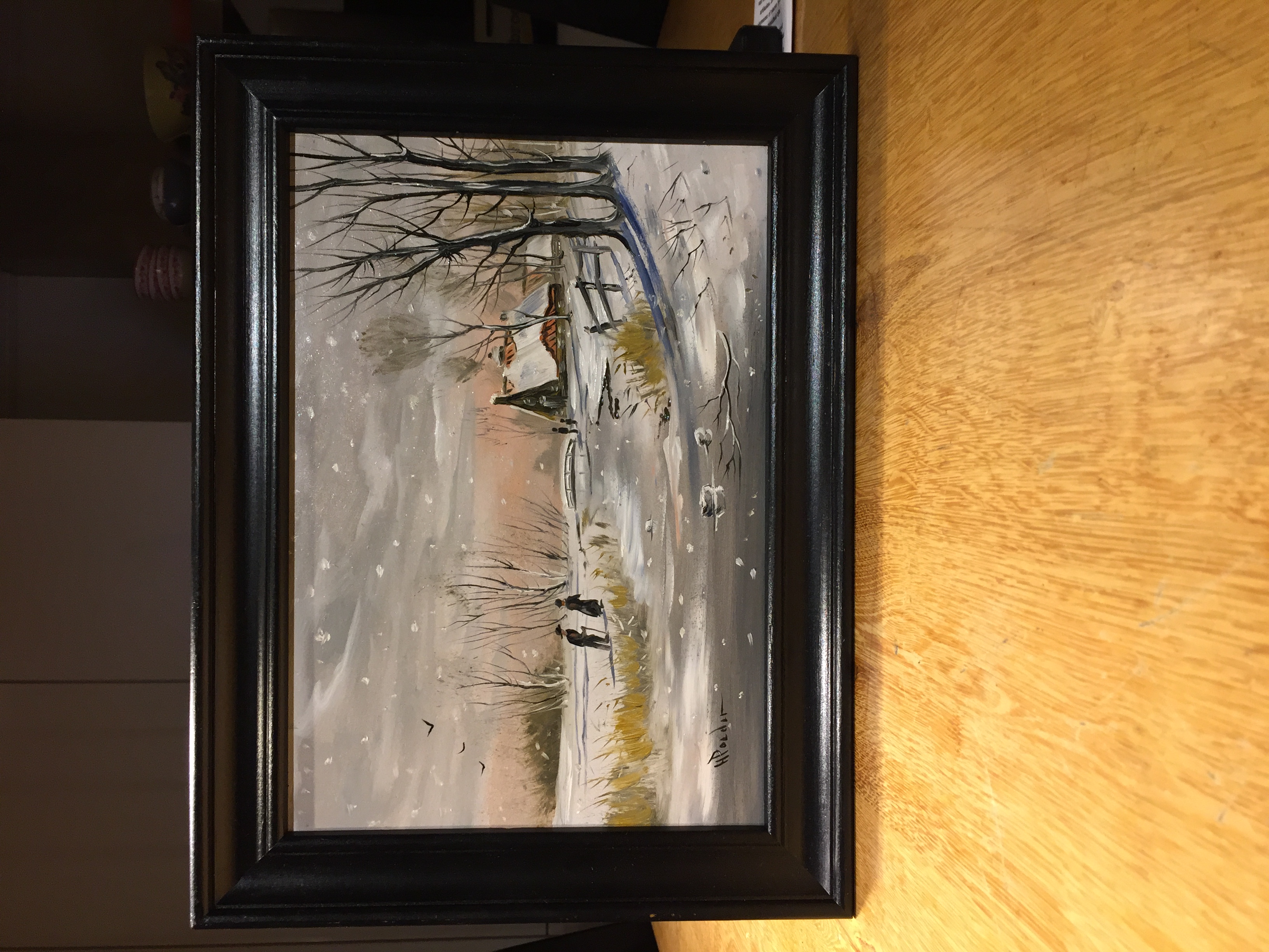 Henk Poeder - Winterlandschap kopen? Bied vanaf 69!