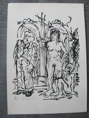 Toon Jansen - heer en naakt koppel 1970 kopen? Bied vanaf 25!