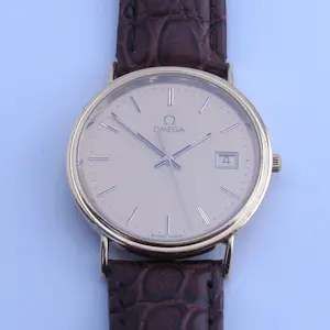 Omega De Ville - 18k gouden kast - herenhorloge kopen? Bied vanaf 1700!