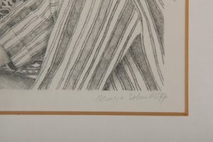 Marja Schutte - Patroon I - 4/16 - 1977 - litho op papier - BKR 's Gravenhage kopen? Bied vanaf 10!