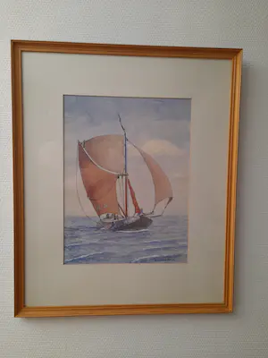 Willem Vaarzon Morel - W.Voorzon Morel.Zeilboot'Veere. kopen? Bied vanaf 250!