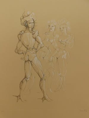 Leonor Fini - Scène de Théâtre kopen? Bied vanaf 35!