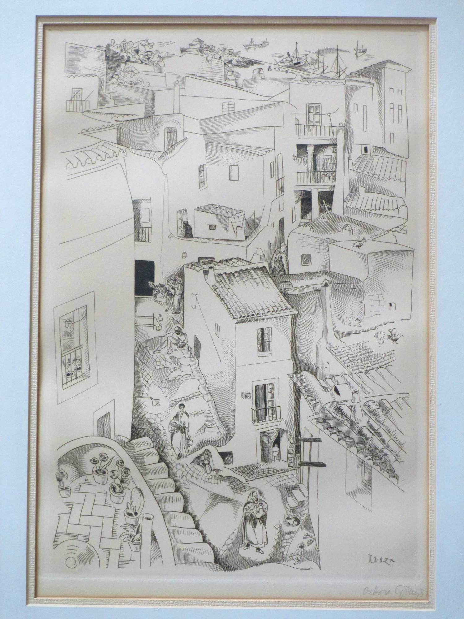 Debora Duyvis - Ibiza - Kopergravure verkocht voor € 60!