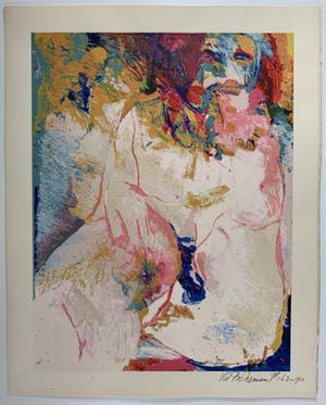 Kees van Bohemen - kleurenzeefdruk - 'Clara' - 1978 - Prent 190 (Serie 11A) kopen? Bied vanaf 225!