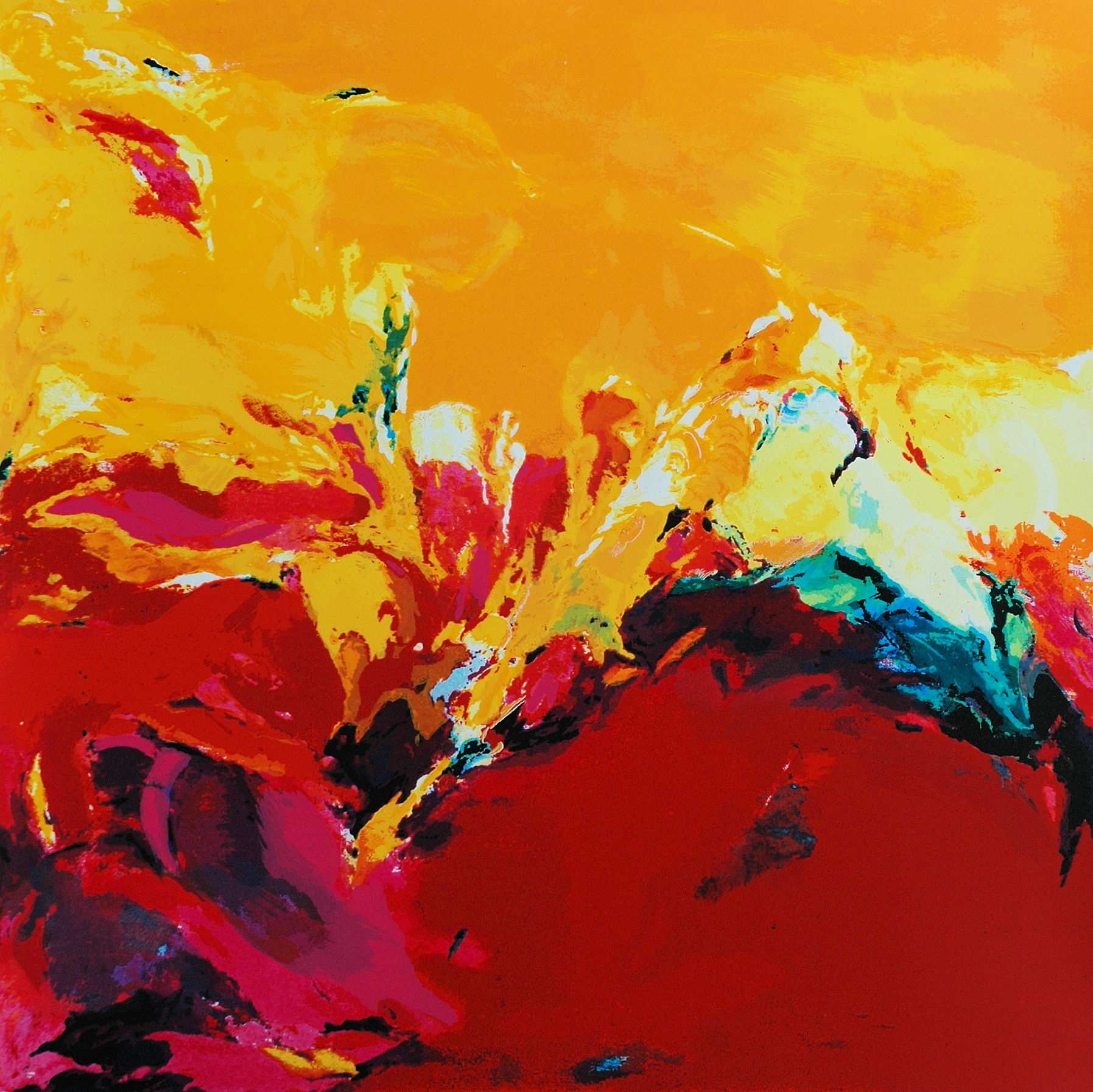 Marion Bakker - Burning landscape I verkocht voor € 55!