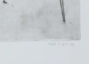 Henk Visch - Ets, Plaats bepalen kopen? Bied vanaf 40!