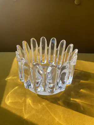 Orrefors - Vintage Orrefors "Princess" kristallen schaal by Sven Palmqvist, 1970 Design kopen? Bied vanaf 55!