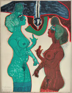 Corneille - Sous le charme de l’oiseau, litho kopen? Bied vanaf 325!