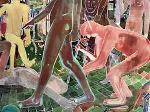 Henri de Haas - Drieluik 'De straat' kopen? Bied vanaf 200!