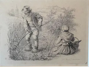 Jacob Ernst Marcus - Vier etsen kopen? Bied vanaf 75!