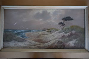 Niet of onleesbaar gesigneerd - Duinlandschap met zicht op zee kopen? Bied vanaf 1!