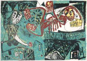 Rik van Iersel - Zeefdruk, Plek waar dingen beginnen verkocht voor € 10!