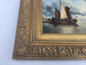 Niet of onleesbaar gesigneerd - Signatuur J v D kopen? Bied vanaf 10!