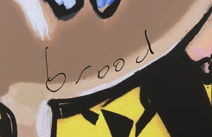 Herman Brood - Grote zeefdruk, Cow riding kopen? Bied vanaf 1!