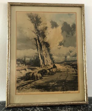 Ferdinand Luigini - Chemin des Richelieu (1925) kopen? Bied vanaf 30!