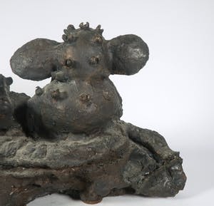 Chris Baaten - Bronzen beeld, Liefdespaar met uitzicht kopen? Bied vanaf 450!