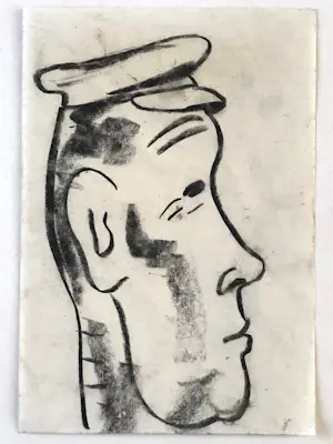 Leo Gestel - Twee koppen van Spakenburger vissers kopen? Bied vanaf 200!