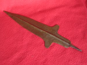 Brons (Onbekend) - Bronzen speerpunt. kopen? Bied vanaf 35!