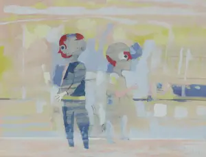 Coen Hennipman - Aquarel op papier, lot van 3 werken - Ingelijst kopen? Bied vanaf 20!