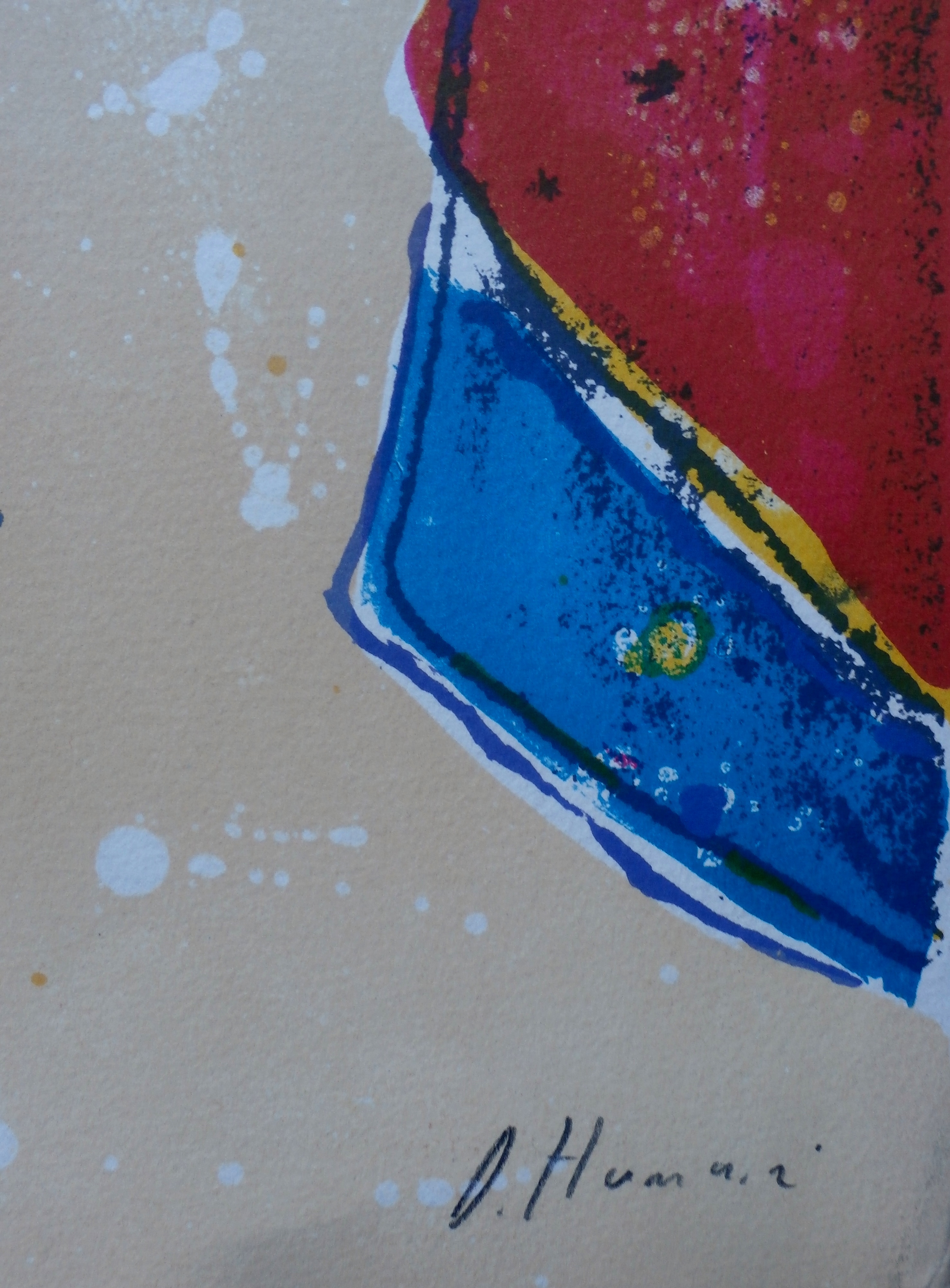 Daniel Humair - litho - 1980 kopen? Bied vanaf 35!