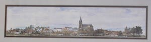 Frans van den Berg - Gezicht op Thorn (Limburg) kopen? Bied vanaf 20!