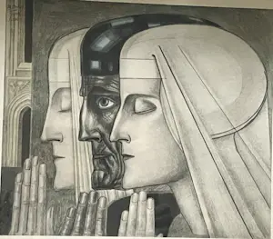 Jan Toorop - Het Gebed kopen? Bied vanaf 50!