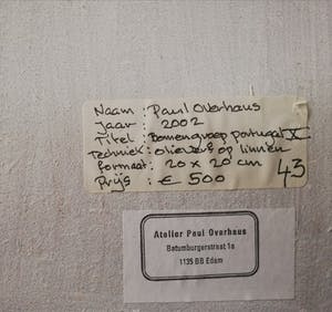 Paul Overhaus - Portugees landschap kopen? Bied vanaf 35!