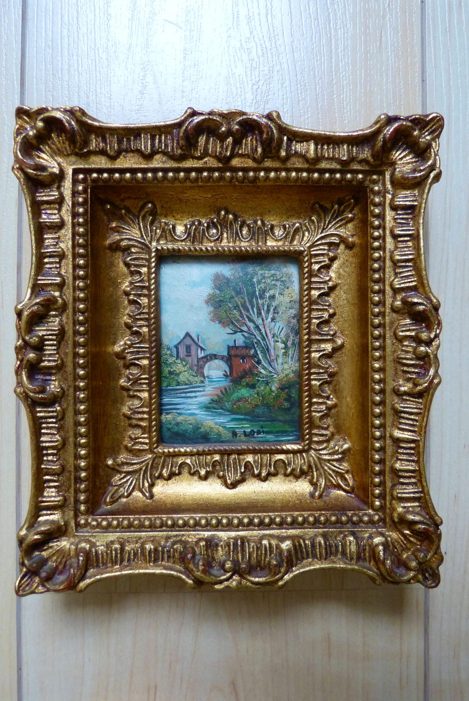 Niet of onleesbaar gesigneerd - Miniatuurtjes kopen? Bied vanaf 1!