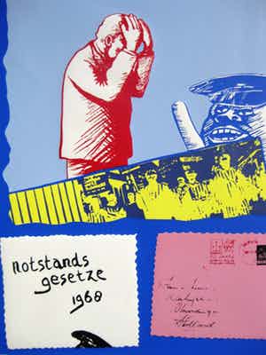 Jan van Reeven - Notstandsgesetze verkocht voor € 50!
