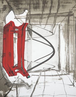 Eva Durlacher - Litho, Het podium is weer open kopen? Bied vanaf 1!