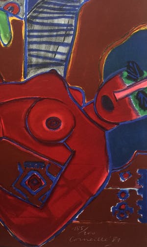 Corneille - fraaie kleurenlitho - ‘Nu Oiseau ‘ - 1981. kopen? Bied vanaf 295!