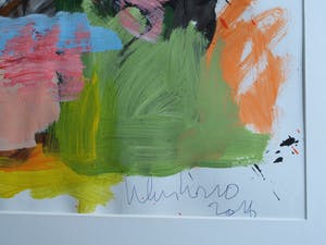 Peter Klashorst - Acrylverf op papier – Abstract werk – 70 x 50 cm - 2016 kopen? Bied vanaf 1!