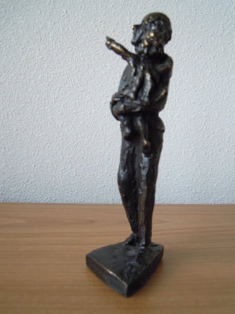 Astrid Veldhuyzen-Koppen - Prachtig beeld - OPA MET KLEINKIND kopen? Bied vanaf 65!