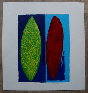 Francis Rikhof - Zeefdruk - 1992 kopen? Bied vanaf 25!