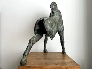 Jan Desmarets - Bronzen paard (zwaar object) kopen? Bied vanaf 3500!