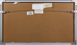 Jurjen Ravenhorst - Litho op papier, Maan en Berg - Ingelijst kopen? Bied vanaf 35!