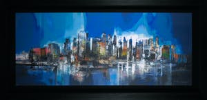 Peter Meijer - Zeefdruk, Manhattan ll - Ingelijst (Groot) kopen? Bied vanaf 60!