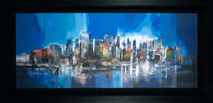 Peter Meijer - Zeefdruk, Manhattan ll - Ingelijst (Groot) verkocht voor € 60!