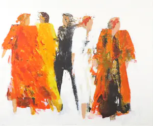 Wil Willemsen - Zeefdruk, Sophisticated - Ingelijst kopen? Bied vanaf 50!